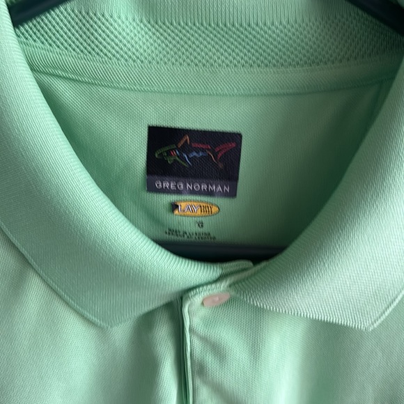 XL lime green golf shirt. - Picture 2 of 6